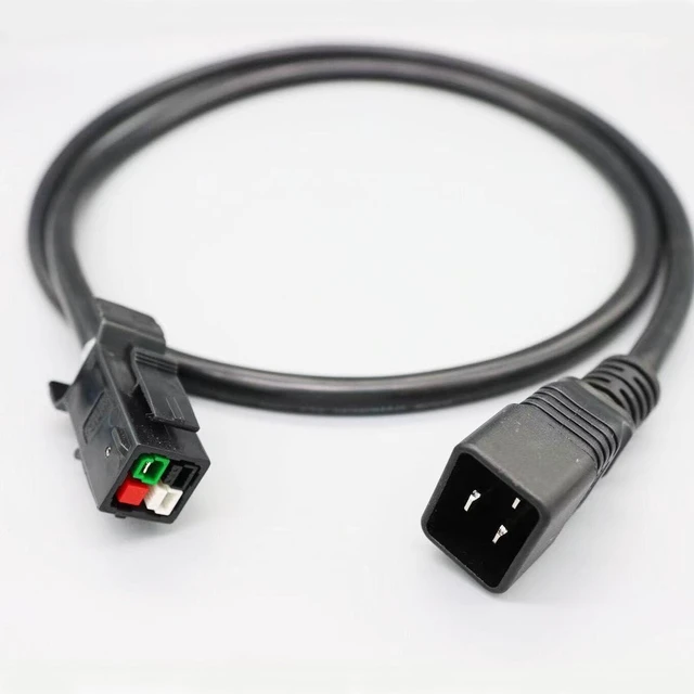 Main image of AltairTech.io IEC C20 to P13 Heavy Duty Power Cord, 4 ft, 12 AWG, 20A