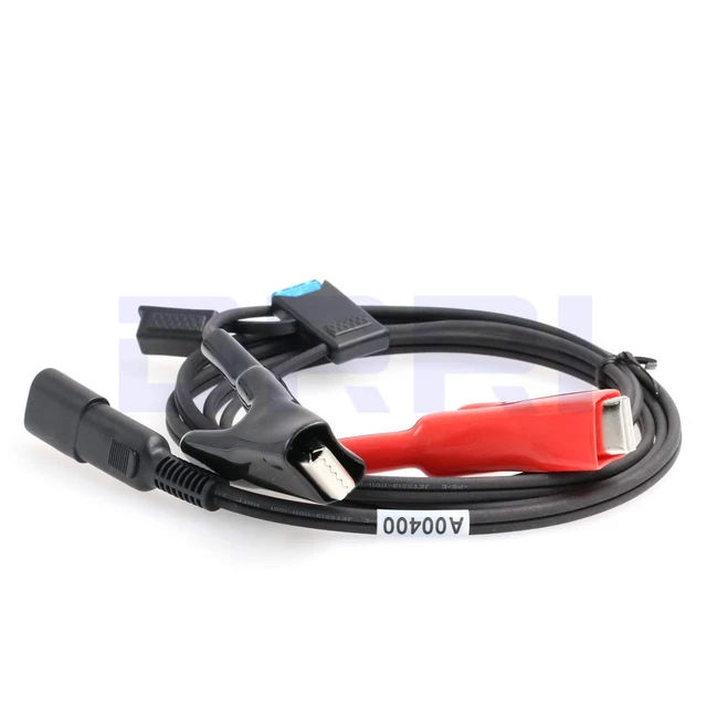 Alt view image 3 of 3 - GPS External Power Cable A00400 with Alligator Clip for Leica/Top-con/Geomax (A00400)