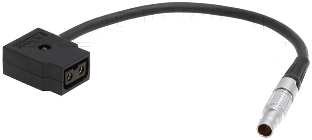 Main image of Interface Conversion Extension Cable ARRI Alexa Camera Red Camera 12V 0B 2 Pin Male to D-tap Female Ptap PowerTap