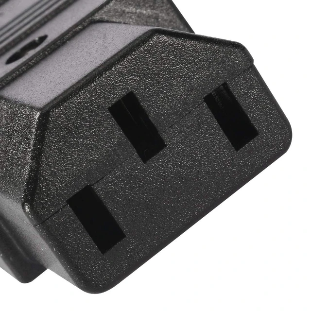 Alt view image 4 of 7 - 10Pair AC250V 10A IEC C14 Male C13 Female, 3 Pins Terminals Inline Adapter Plug Power Socket Connectors