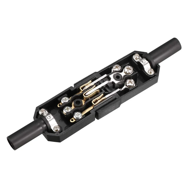 Alt view image 5 of 7 - 10Pair AC250V 10A IEC C14 Male C13 Female, 3 Pins Terminals Inline Adapter Plug Power Socket Connectors