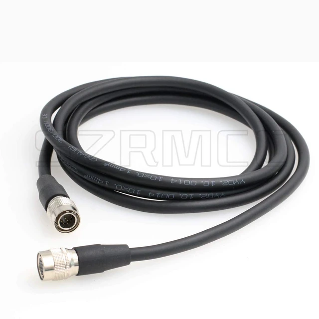 Alt view image 5 of 5 - Hirose 10 Pin Male to Female Remote Cable for Sony CCA-7 RCP D50/D51 Panasonic Camera RC10G Remote Control Unit (2m/6.5ft)