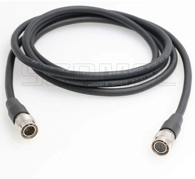 Main image of Hirose 10 Pin Male to Female Remote Cable for Sony CCA-7 RCP D50/D51 Panasonic Camera RC10G Remote Control Unit (2m/6.5ft)