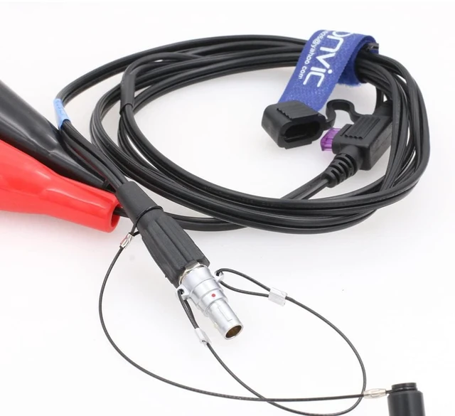 Alt view image 4 of 4 - 7 pin 12V Power Cable for Trimble GPS 5700 5800 R7 R6 R8 4700 4800 Series (Replacement 46125-20) Total Station Geodimeter GPS