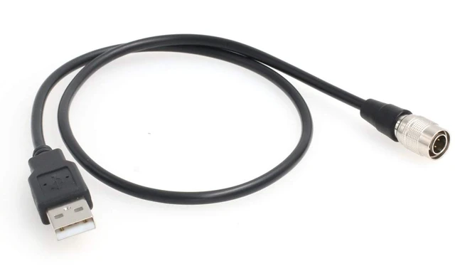 Main image of USB to Hirose 4 pin Male Power Cable for Zoom F4 F8 Sound Devices 633 644 688 Recorders (30cm)