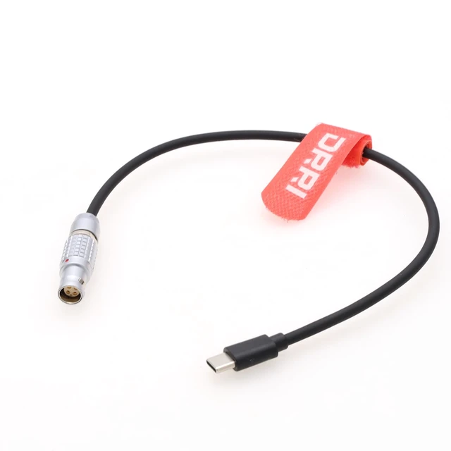 Alt view image 2 of 5 - 6-Pin to USB-C Power Control Cable for DJI Video Transmitter and RS2 RS3 RS3 PRO RS4 RS4 PRO