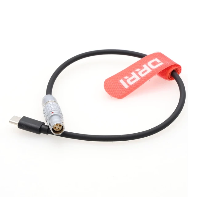 Alt view image 3 of 5 - 6-Pin to USB-C Power Control Cable for DJI Video Transmitter and RS2 RS3 RS3 PRO RS4 RS4 PRO
