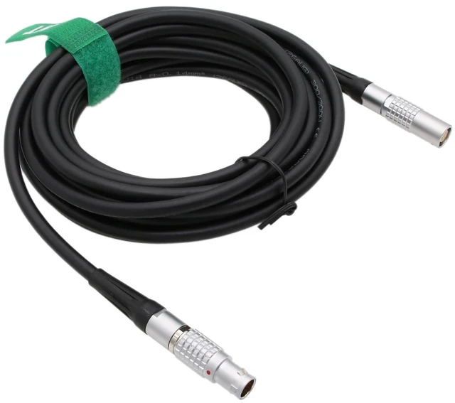 Alt view image 4 of 5 - Cable for B&K Microphone Preamplifier Type 3639 2270 2260 2250 Sound Level Meter, 1B 7-pin Female to 1B 10-pin Male 1m