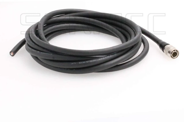 Alt view image 2 of 4 - Hirose 6 pin Male to Open end IO Trigger Power Cable for Basler Cognex Jai GIGE CCD Camera (5m/16.4ft)
