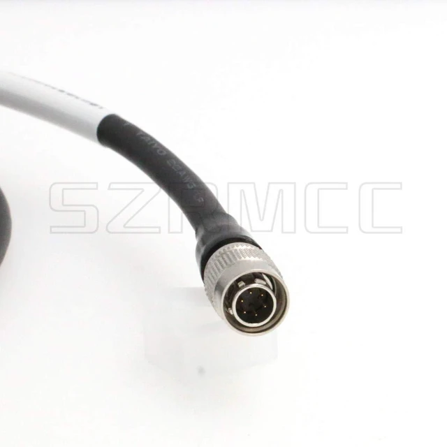Alt view image 4 of 4 - Hirose 6 pin Male to Open end IO Trigger Power Cable for Basler Cognex Jai GIGE CCD Camera (5m/16.4ft)