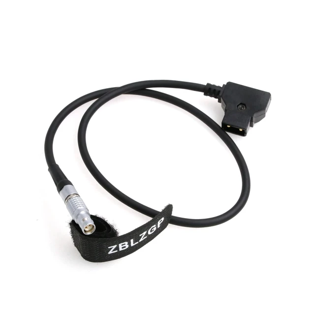 Alt view image 2 of 4 - Cinema Camera Power Cable D-tap to 2 Pin Female for RED Komodo Camera