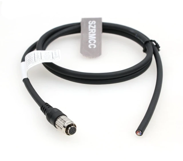 Main image of Hirose 8 Pin Female to Open End HR25-7TR-8S I/O Power Cable Cable for FLIR Allied Vision Mako GigE CCD DAHENG Imaging Industry Machine Vision Camera (3m/9.8ft)