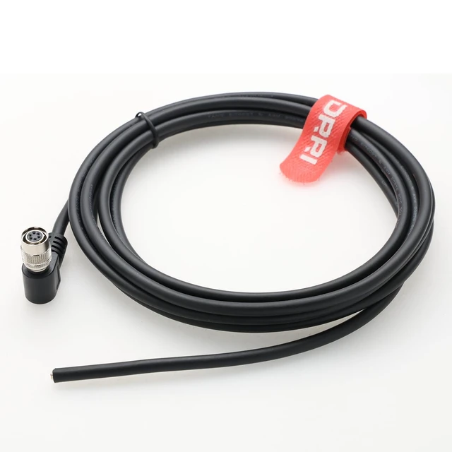 Alt view image 3 of 3 - Basler GIGE AVT CCD Camera Hirose 6 Pin Female(HR10A-7P-6S) High Flex Cable to Open I/O Power High Flex Cable