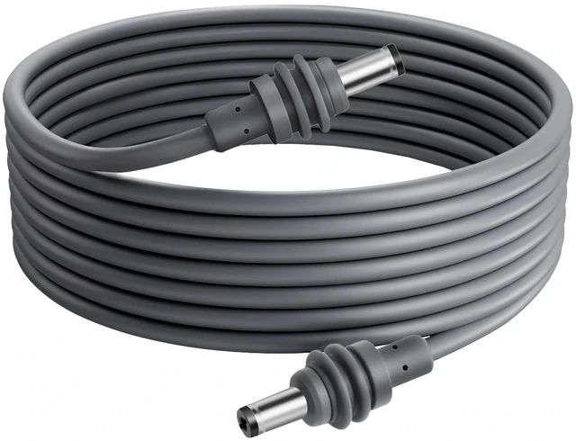Main image of 16.4FT Starlink Mini Cable, Starlink Mini DC to DC Power Cable for Accessories Replacement Cord Starlink Power Cord Barrel Jack Charging Cord 5.5 * 2.1mm Outdoor Waterproof 18AWG Copper Wire Gray