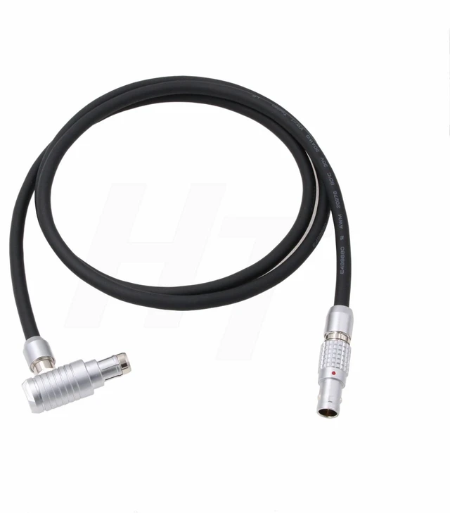 Main image of 24V Power Cable for ARRI Alexa Sony Venice Camera to Teradek Bond Bolt, SmallHD Monitor Right Angle RS 3 Pin to 0B 2 Pin 90cm