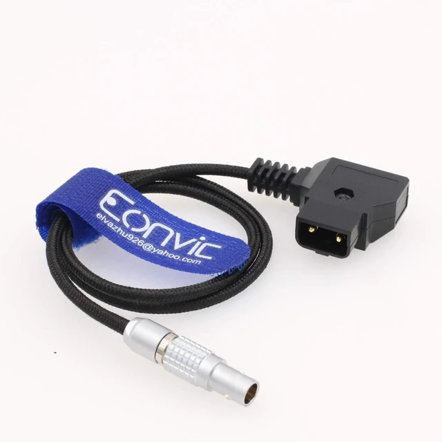 Alt view image 3 of 4 - Anton D-TAP to 2 Pin Flexible Cable for ARRI,RED,Teradek Bolt 500 XT, Paralinx Preston Transvideo Offhollywood Switronix Panasonic,Vaxis/SmallHD 703 & 503 Camera Monitor