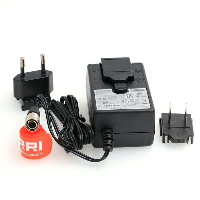 Main image of 4 pin Male Hirose to Universal AC Power Adapter for Zoom F8 F4,Sound Devices 633 644 688