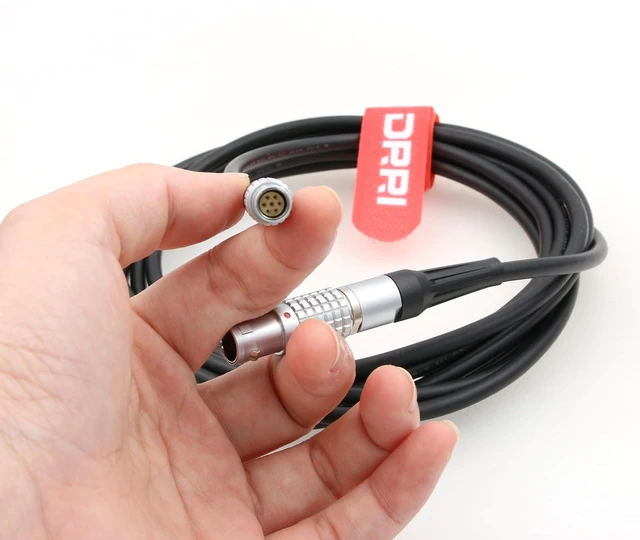 Alt view image 3 of 4 - PREAMPLIFIER 2669 L Microphone Cable 7-Pin Male to 7-Pin Female for Brüel & Kjær