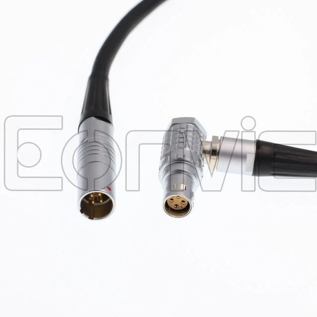 Alt view image 2 of 4 - Power Extension Cable for RED ONE Epic Scarlet Camera 1B 6pin Female to 6pin Male