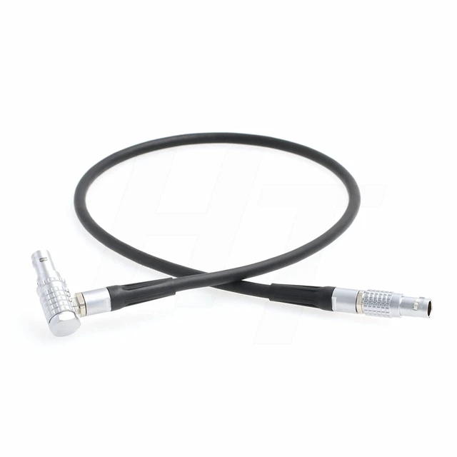 Alt view image 2 of 3 - Trinity Rigs Joystick Monitor Mount Power Data Cable for ARRI Starlite Starlight Monitor, Right Angle to Straight 5 Pin 30cm