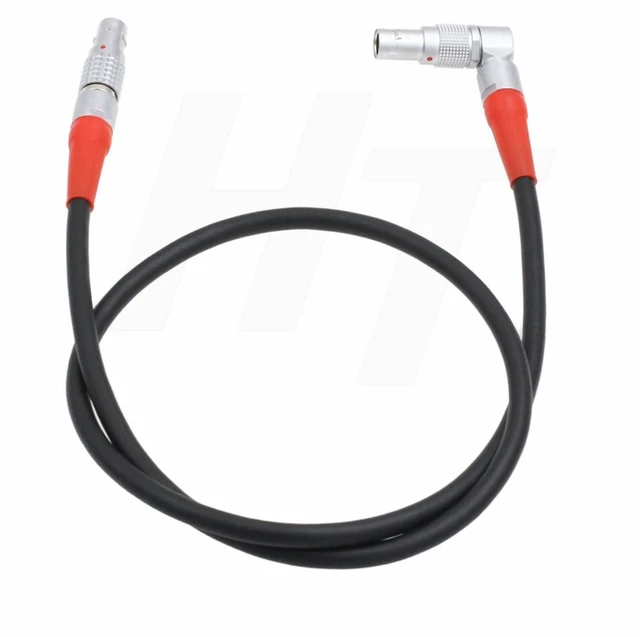 Alt view image 2 of 5 - CForce Motor LBUS Cable for ARRI Alexa Mini Master Grips WCU-4 Cmotion Adjustable Right Angle 4-Pin to 4 Pin 60cm