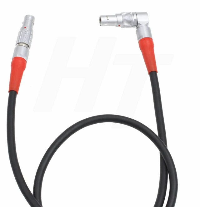 Alt view image 3 of 5 - CForce Motor LBUS Cable for ARRI Alexa Mini Master Grips WCU-4 Cmotion Adjustable Right Angle 4-Pin to 4 Pin 60cm