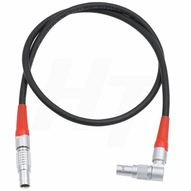 Alt view image 4 of 5 - CForce Motor LBUS Cable for ARRI Alexa Mini Master Grips WCU-4 Cmotion Adjustable Right Angle 4-Pin to 4 Pin 60cm