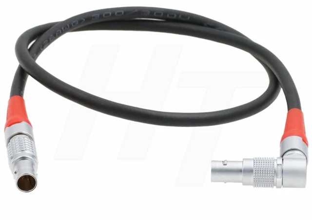 Alt view image 5 of 5 - CForce Motor LBUS Cable for ARRI Alexa Mini Master Grips WCU-4 Cmotion Adjustable Right Angle 4-Pin to 4 Pin 60cm