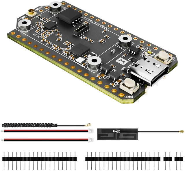 Main image of V4 ESP32 LoRa Development Board Without OLED ESP32-S3 27dBm High Power SX1262 Chip for Meshtastic Devices Arduino LoRaWAN WiFi IoT Wireless Communication Lora Module Standard no presoldered