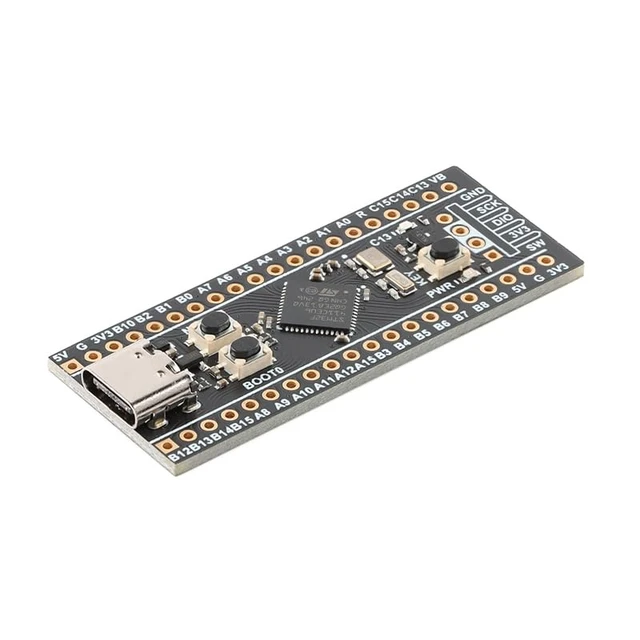 Alt view image 2 of 5 - 2Pcs STM32F411CEU6 Development Board STM32F4 Core STM32F411CEU6 Module System Board Learning Board 100Mhz Freq 128KB RAM 512KB ROM for Programming