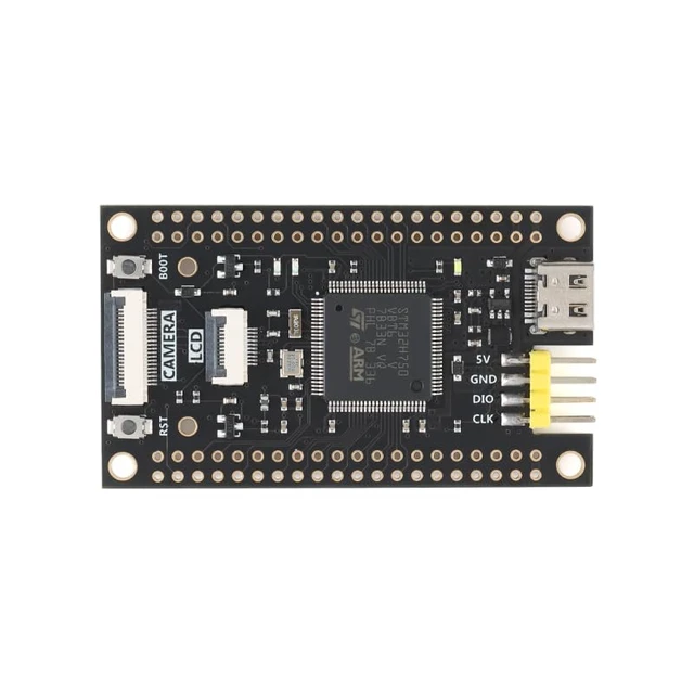 Alt view image 5 of 5 - STM32H750VBT6 Core Board STM32 System Board 480MHz 128K Flash 1M SRAM STM32H750 Development Board SPI USB Type-c 2 * 4Pin