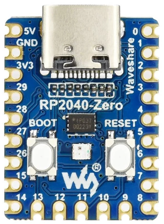 Main image of RP2040-Zero A Low-Cost High-Performance Pico-Like MCU Board Based On Raspberry Pi Microcontroller RP2040 Castellated Module Suitable for SMD Applications