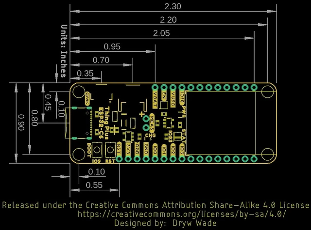 Alt view image 4 of 6 - Thing Plus - ESP32-C6, ESP32-C6 WROOM-1-N16 Module with Wireless Capabilities and a Single core Microprocessor, USB-C and SD, Dimensions: 2.55" x 0.9"