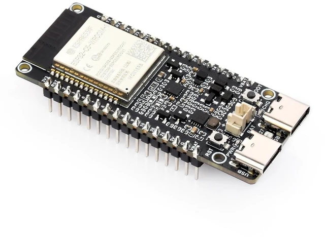 Main image of ESP32-C5-Dual-Band Wi-Fi 6 IoT Gateway Dev Board with RISC-V Processor, BLE 5, Zigbee & Thread, 240MHz CPU, 384KB Static Ram, 16MB Flash, with Pre-soldered Pins