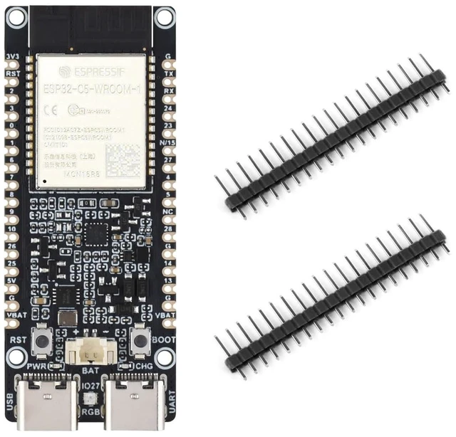 Main image of ESP32-C5-Dual-Band Wi-Fi 6 IoT Gateway Dev Board with RISC-V Processor, BLE 5, 240MHz CPU, 384KB Static Ram, 16MB Flash, 8MB PS-RAM and Multi-Protocol Support for Smart Homes,Without Header