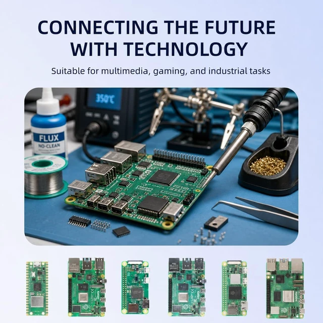 Alt view image 6 of 7 - Pi Pico W Dual-core Arm Cortex-M0+ 133MHz RPI Pico W Built-in WiFi,Supports 2.4/5 GHZ Wi-Fi 2MB BLE
