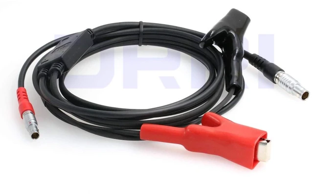 Main image of South S82 S86 GPS-PDL 5pin External Power LE52X Cable with Alligator Clips