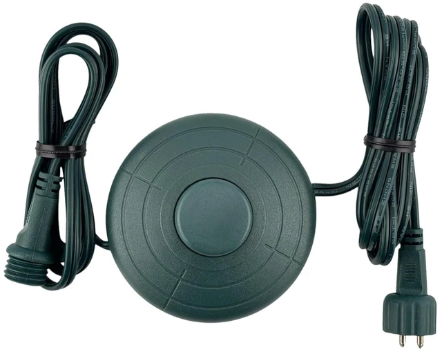 Main image of Lights Mode Power Cord for Christmas X-Mas Tree Lights, Holiday Lighting, LED String Light 1/2in TS-LU6W TS-LU13W TS-8W29V TS-13W29V TS-18W28V TS-20WL12V TS-26W29V TS-48W29V (8 Light Modes)