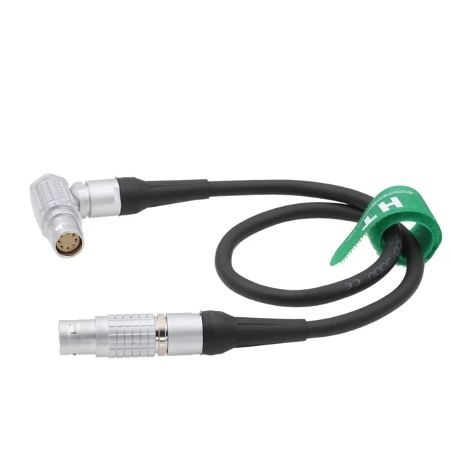 Alt view image 2 of 5 - Steadicam M1 M2 Ultra Power Cable for to ARRI Alexa 35, Alexa Mini, Mini LF, Amira Camera 24V 2B 3 Pin to 8 Pin Female Right Angle 50cm
