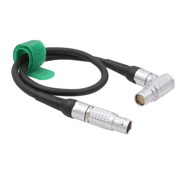 Alt view image 3 of 5 - Steadicam M1 M2 Ultra Power Cable for to ARRI Alexa 35, Alexa Mini, Mini LF, Amira Camera 24V 2B 3 Pin to 8 Pin Female Right Angle 50cm