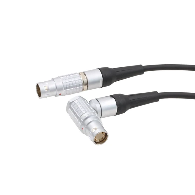 Alt view image 4 of 5 - Steadicam M1 M2 Ultra Power Cable for to ARRI Alexa 35, Alexa Mini, Mini LF, Amira Camera 24V 2B 3 Pin to 8 Pin Female Right Angle 50cm