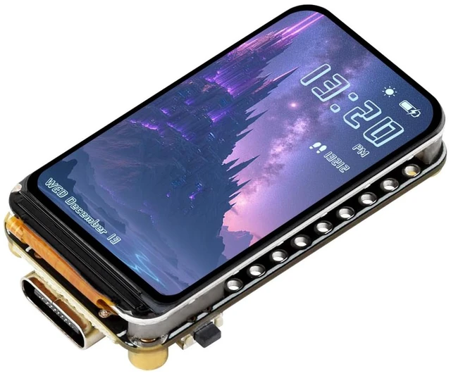 Main image of ESP32-S3 1.47inch LCD Display Development Board Type B,262K Color Display | 172×320 Resolution Screen,16MB Flash,8MB PSRAM,Supports 2.4GHz Wi-Fi and BLE 5, Run GUI programs LVGL