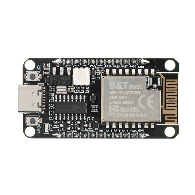 Alt view image 3 of 5 - 3Pcs BW16-Kit Dual-Frequency WiFi Development Board Bluetooth 5.0 Wireless Module RTL8720DN Chip Low Power Bluetooth WiFi Wireless Development Board