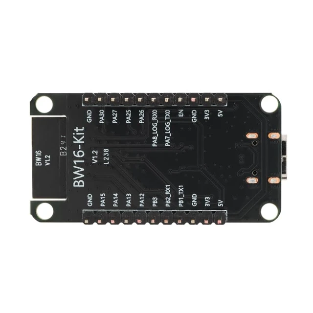 Alt view image 4 of 5 - 3Pcs BW16-Kit Dual-Frequency WiFi Development Board Bluetooth 5.0 Wireless Module RTL8720DN Chip Low Power Bluetooth WiFi Wireless Development Board