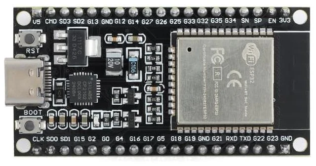 Alt view image 4 of 5 - 2Pcs ESP32 38Pin Development Board CP2102 Wireless WiFi Bluetooth Dual Core IoT Smart Home Module USB Type-C Interface