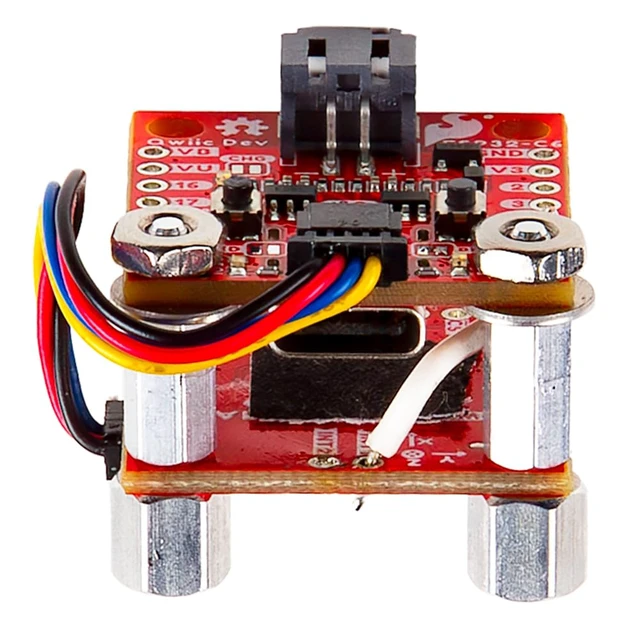Alt view image 7 of 7 - Qwiic Pocket Development Board - ESP32-C6 Mini-1 Module, Including a USB-C Connector, Qwiic Connector, 2-pin JST Battery Connector, Board Dimensions: (Inches) 1" x 1"