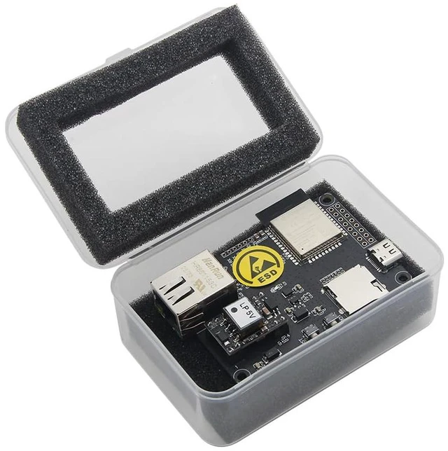 Alt view image 5 of 6 - T-Internet-POE V2 Ethernet Adapter Downloader Expansion Board | ESP32,TTGO ,Development Board