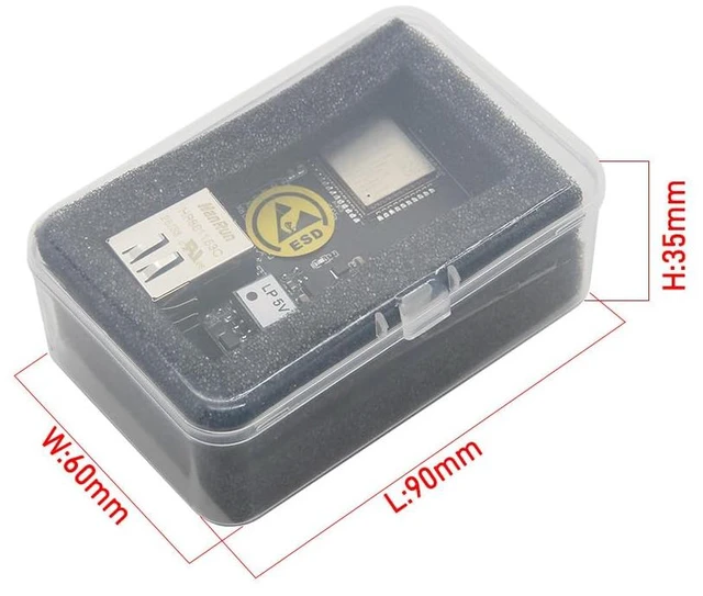 Alt view image 6 of 6 - T-Internet-POE V2 Ethernet Adapter Downloader Expansion Board | ESP32,TTGO ,Development Board