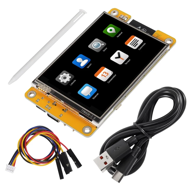 Alt view image 7 of 7 - 2.8" inch ESP32 Display ESP32 Development Board ESP32-2432S028R WiFi Bluetooth Resistive Touch Screen 240X320 Smart Display TFT LCD Module ILI9341 Driver