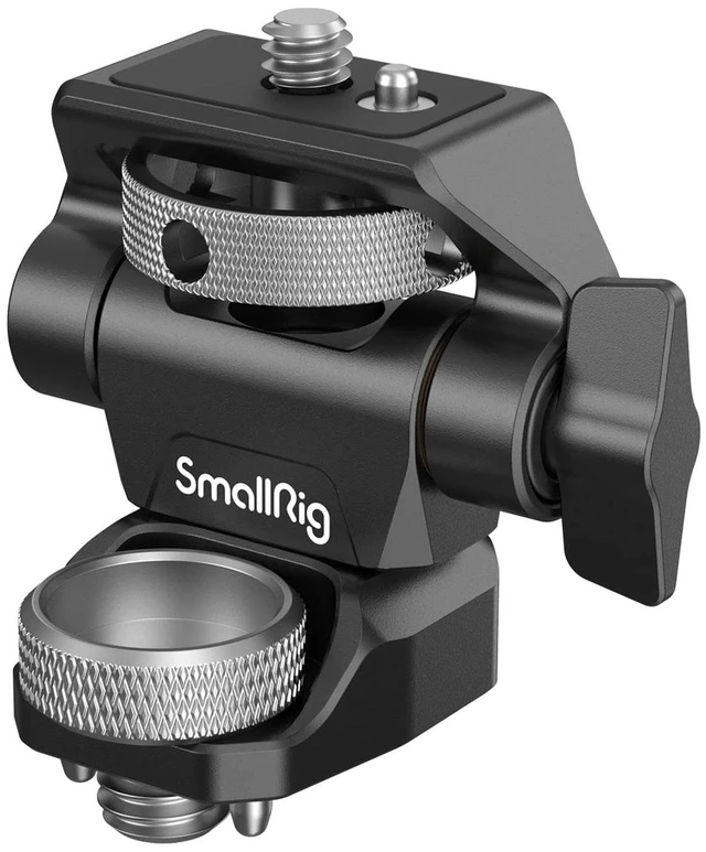 Main image of Adjustable Camera Monitor Mount for ARRI-Style (Upgrade), 360° Swivel and 180° Tilt Monitor Holder Anti-Twist Support 5 and 7 Field Monitor